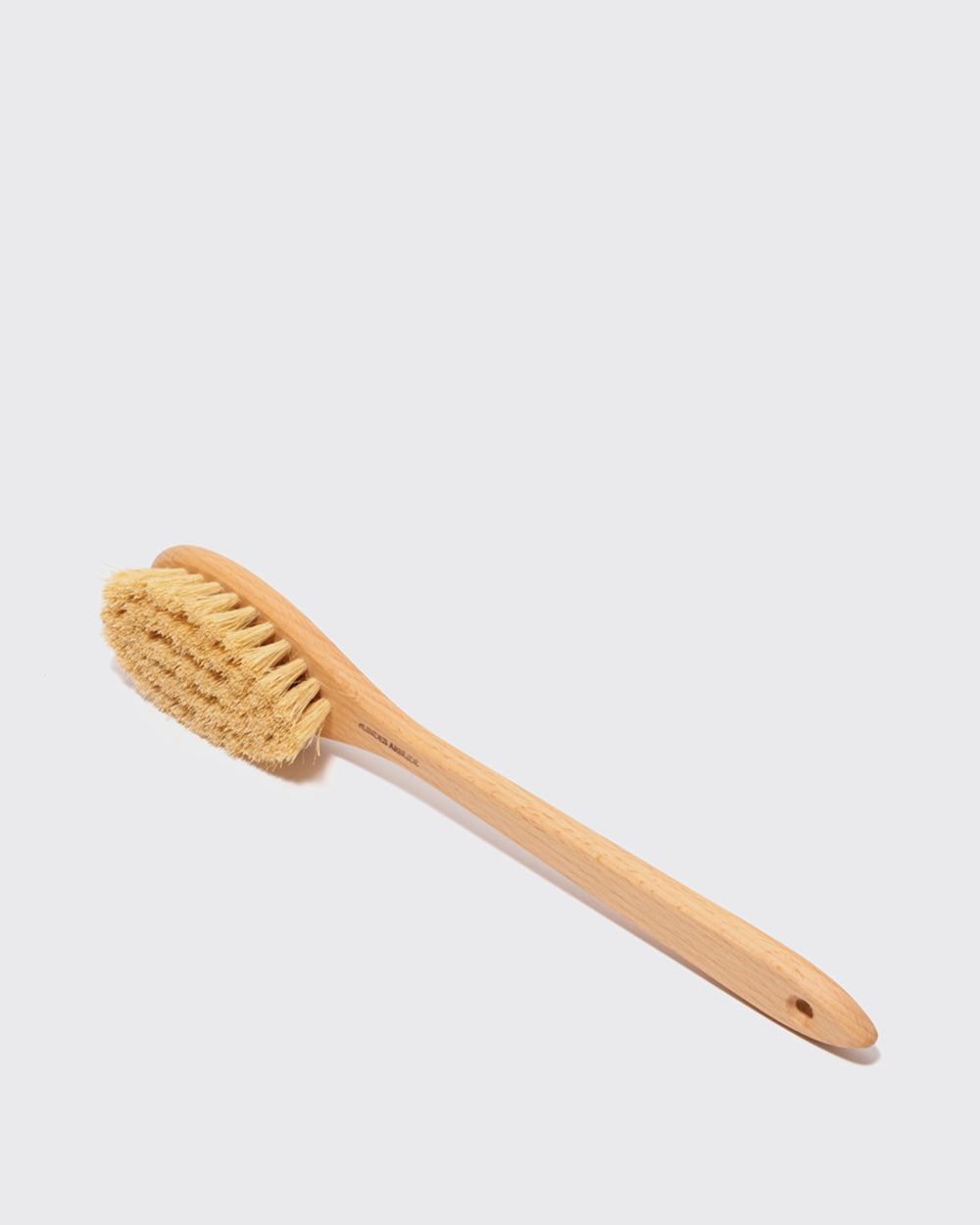 Badebørste fiber lys fast skaf
lgd. 39 cm afs. 26 olieret