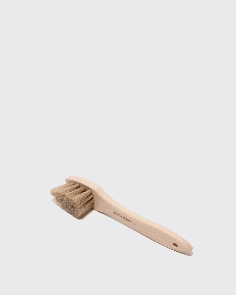 Skopåsmørebørste hår lyse spids
L. 18 cm afsk. 26 mm.