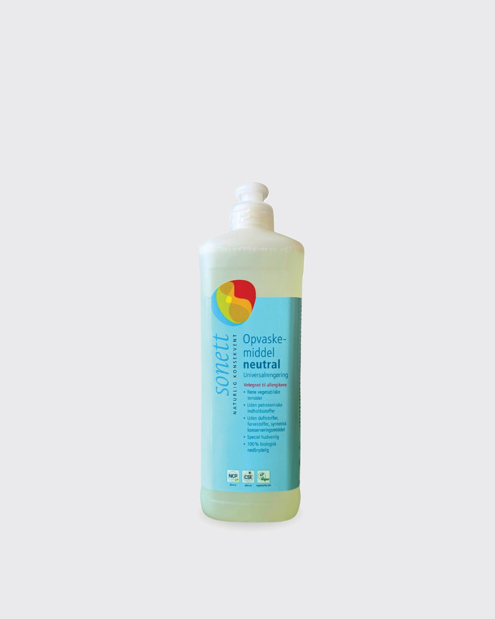 Opvaskemiddel 500 ml. - Neutral
Sonett Universalrengøring