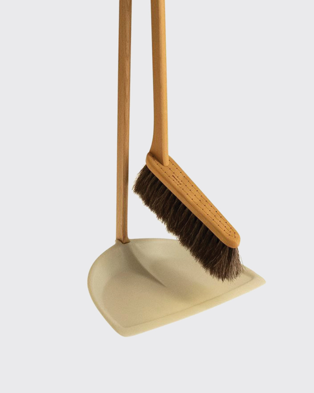 Fejesæt, m/kridtfarvet plastfejeblad
H: 98 cm