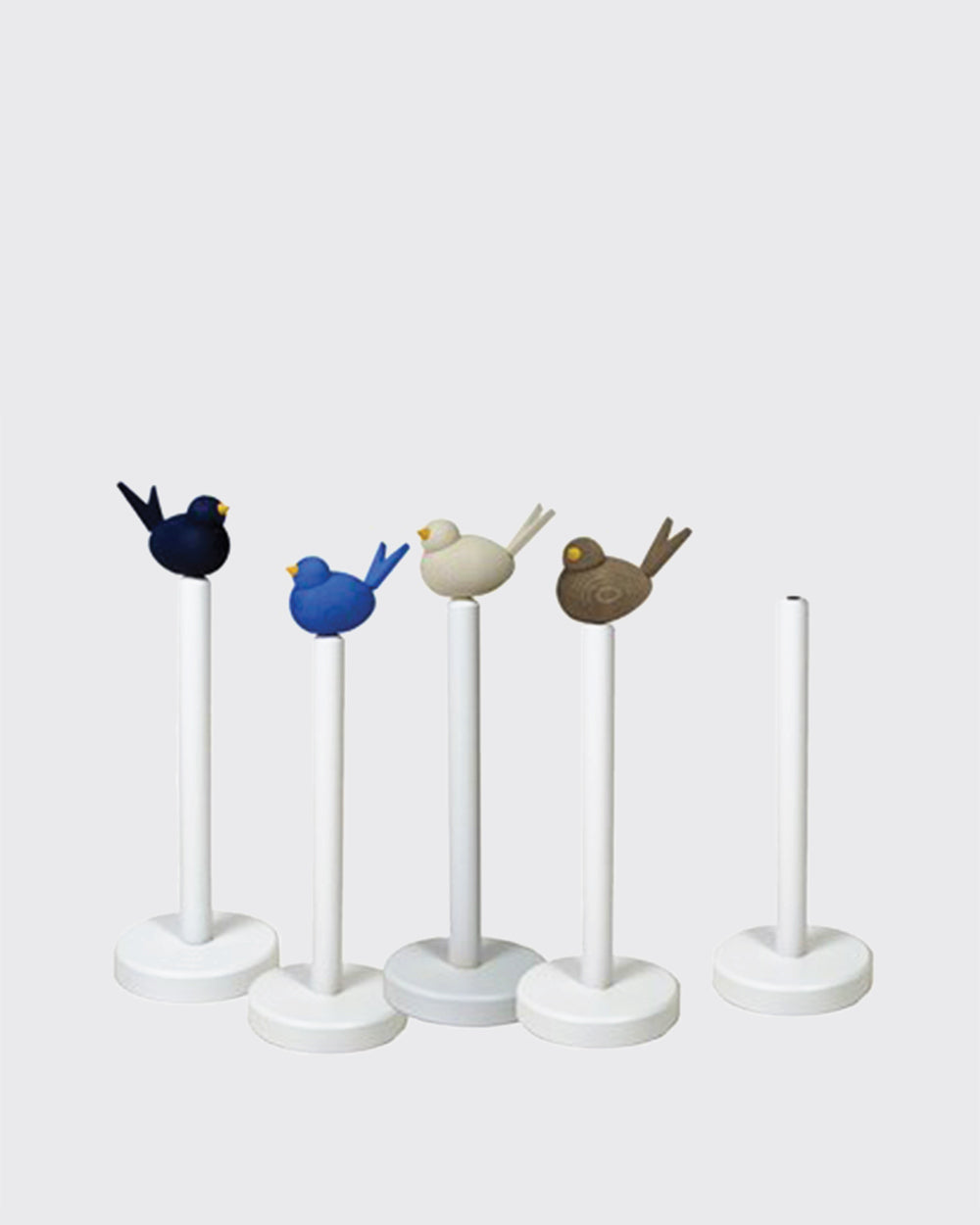 Køkkenrulleholder med sort fugl UDGÅR