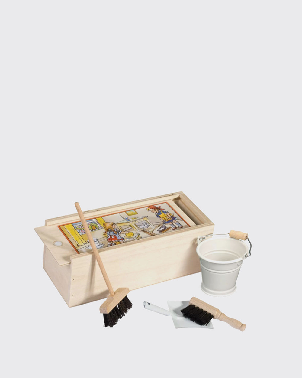 Dukke fejesæt - hvid
