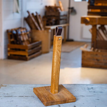Køkkenrulleholder - egetræ